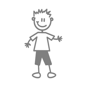 My Family Car Stickers - Boys